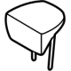 Ford M1PZ-78611A08-BQ Head Rest Assembly