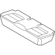 Ford N1PZ-7863804-CH Rear Seat Cushion Cover Assembly
