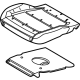 Ford P2DZ-78632A22-B Seat Cushion Pad