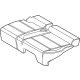 Ford R2TZ-5863805-AD Rear Seat Cushion Cover Assembly