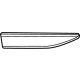 Ford SL7Z-16178-A ORNAMENT - FRONT FENDER