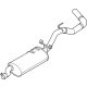 Ford MB3Z-5230-AL Rear Muffler And Pipe Assembly