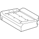 Ford M2DZ-7863840-B Rear Seat Cushion Pad
