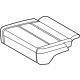 Ford SL7Z-7863804-BJ Rear Seat Cushion Cover Assembly