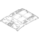 Ford N1WZ-6051916-AV Headlining - Roof