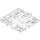 Ford PZ1Z-7811135-C PAN ASY - FLOOR - FRONT