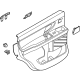 Ford SL1Z-7827406-AA Panel Door Trim Lower