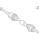 Ford PZ1Z-3B436-B Front Axle Shaft