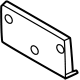 Ford RB5Z-17A385-AA License Plate Bracket