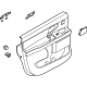 Ford SL1Z-4027411-AA Door Trim Panel Upper