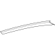 Ford R2TZ-5803144-A Windshield Moulding Ford R2TZ-5803144-A Windshield Moulding
