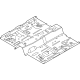 Ford LX6Z-7811135-AA Front Floor Pan Assembly