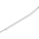 Ford N1WZ-2625596-C Door Glass Chan Weatherstrip