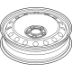 Ford LB5Z-1015-C Wheel Assembly